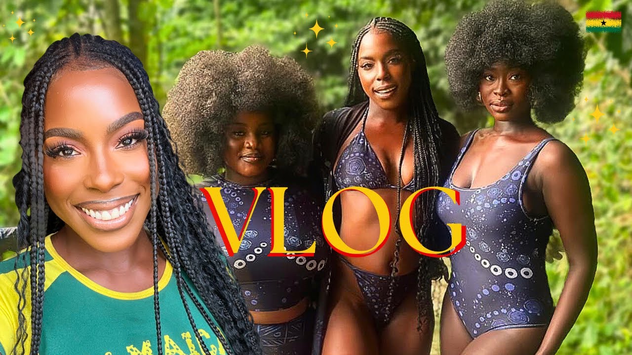 Splash of Culture: DigitalKENTE Couture & Bikini Fun at Makola Market & Aburi Heights