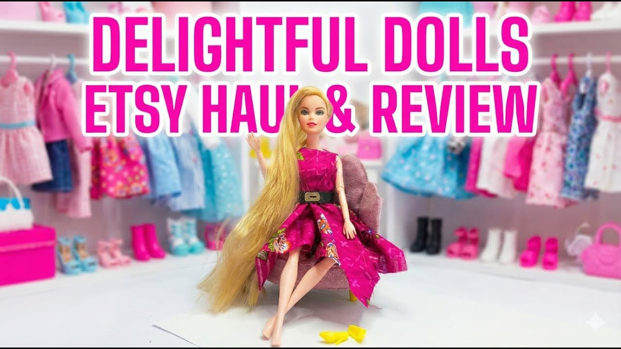 Making a Amazing Barbie dress No Sew no Glue  | With New Ideas!