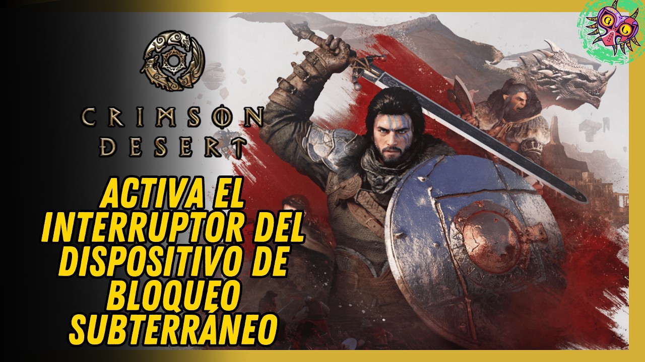 Activa el interruptor del dispositivo de bloqueo subterr&aacute;neo Puzzle Soluci&oacute;n Crimson Desert