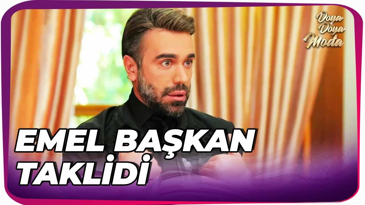 Kemal Doğulu'dan Emel Başkan Taklidi | Doya Doya Moda 130.Bölüm