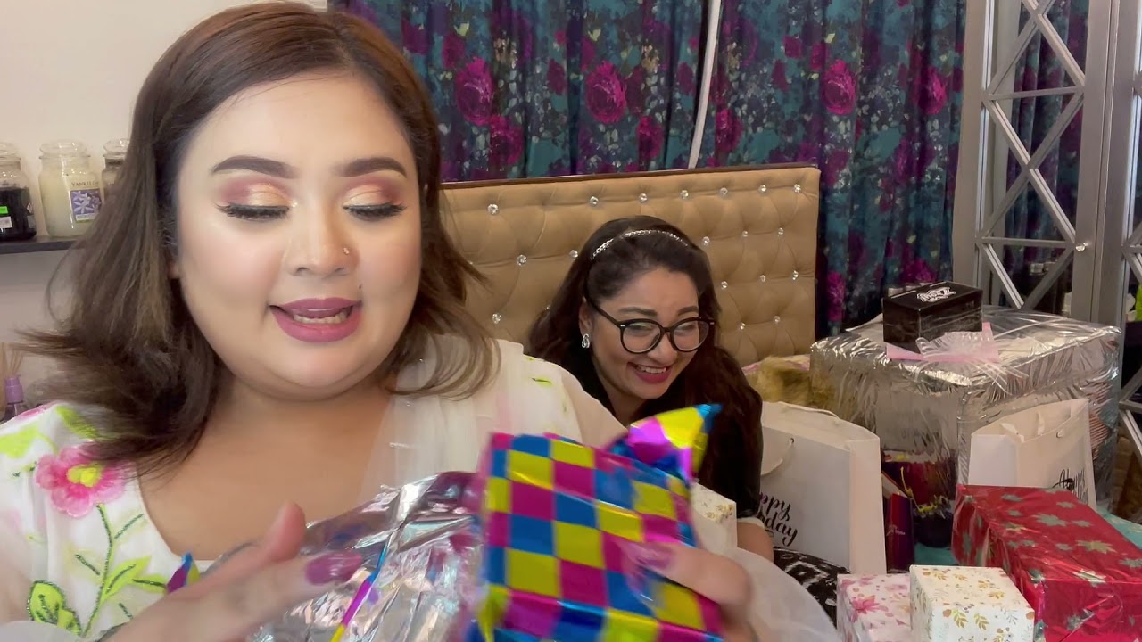 12AM Birthday Surprise & Gift Unpacking