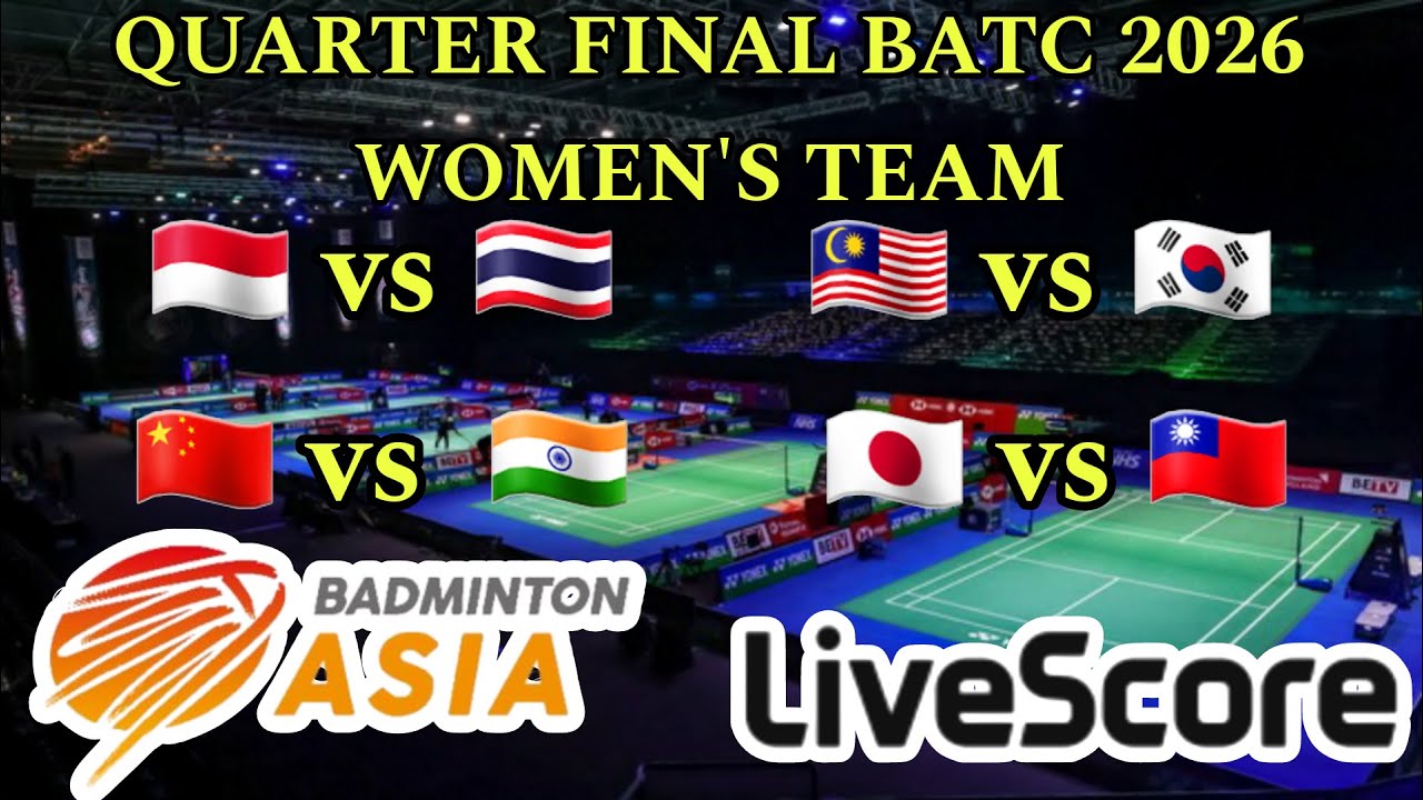 🔴Live. Ester Tri WARDOYO (INA) vs (THA) Pornpicha - QF BATC 2026 - Live Score🏸- Reactions Commentary