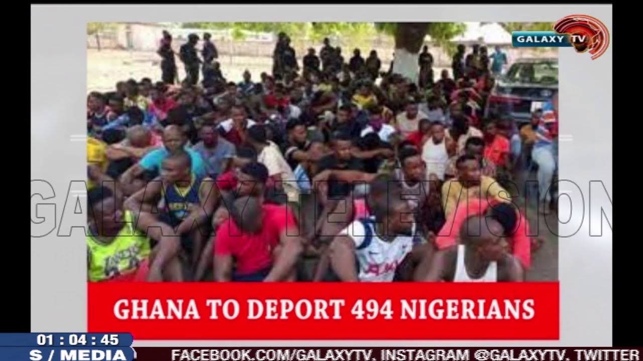 Ghana to Deport 494 Nigerians.