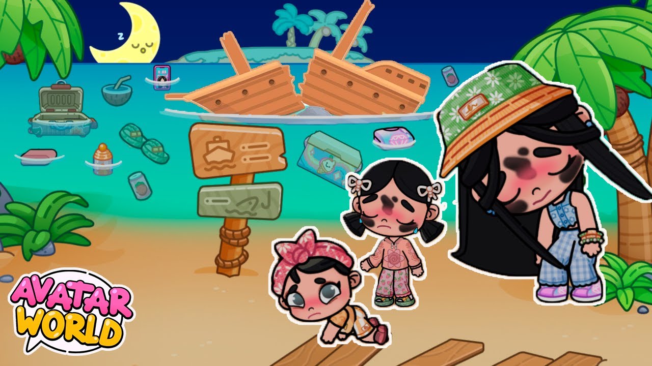 ¡¡NOS QUEDAMOS ATRAPADAS EN UNA ISLA 🏝️😭!! *¡ ESTAMOS PERDIDAS 😨😰!*en AVATAR WORLD *NALA💞