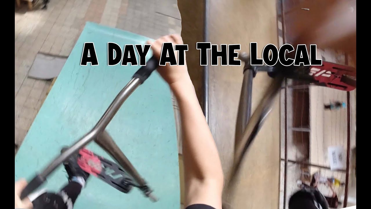 a day at my local indoor skatepark