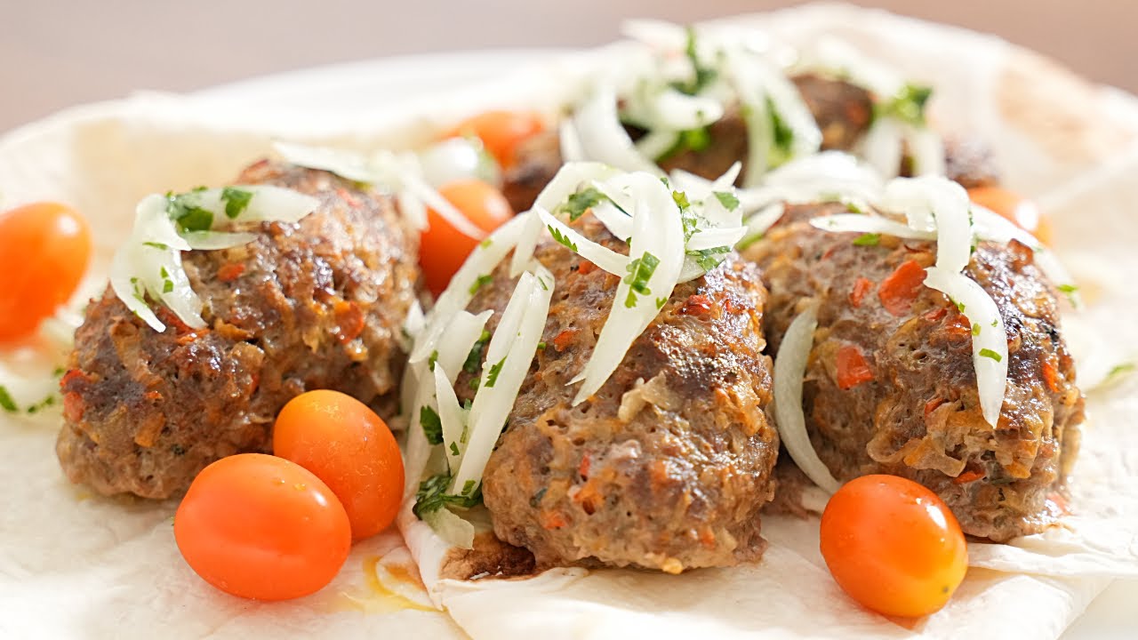 Вместо шашлыка! Нереально вкусно! Люля-Кебаб по-домашнему! Котлеты из фарша с овощами в духовке