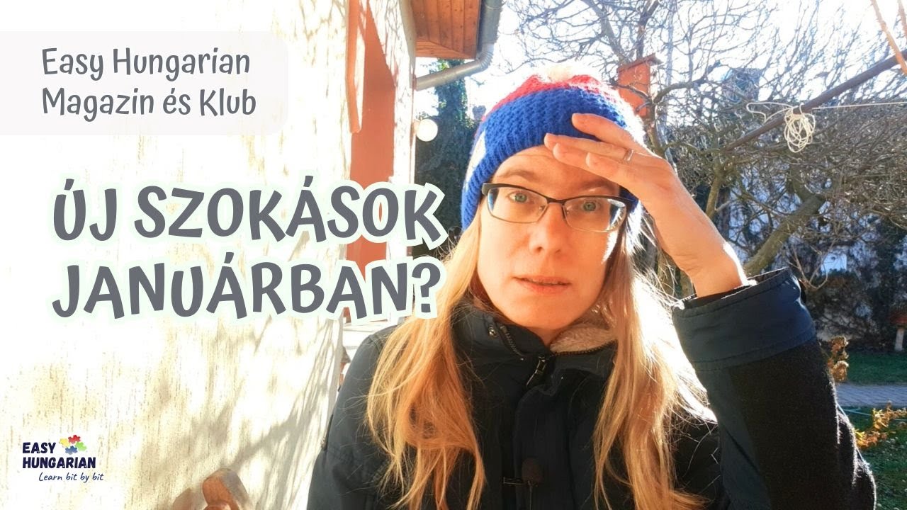Olvass a januári tervekről! | Easy Readers weekly -  #learnhungarian with #hungarianpodcast