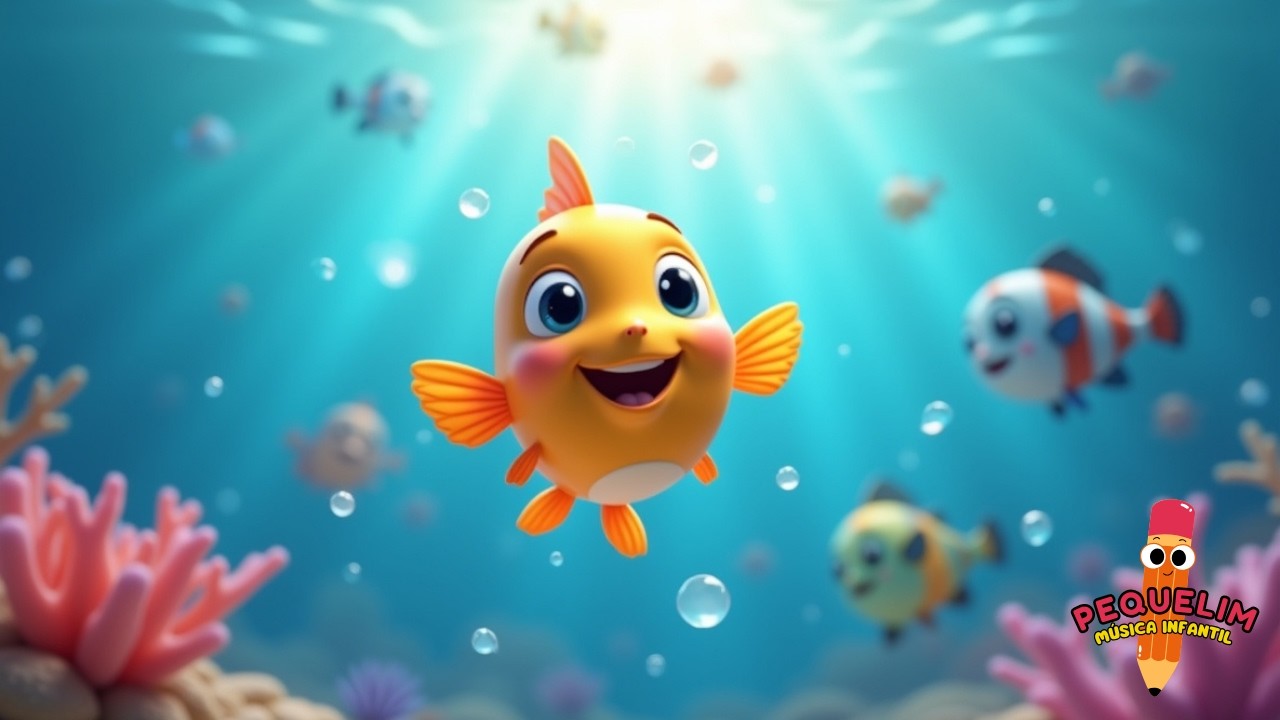 Pequi el Pececito Nada Feliz 💦 | Música Infantil para Niños