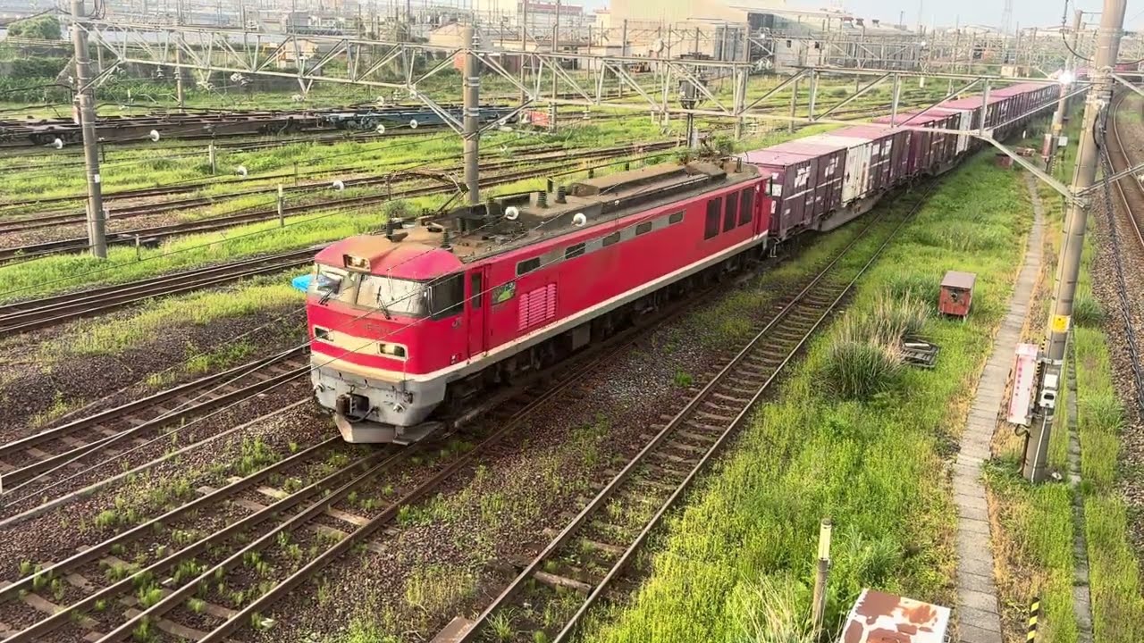 新潟県近郊のコンテナ列車　高速貨物B                      4094レ　札幌(タ)〜名古屋(タ)