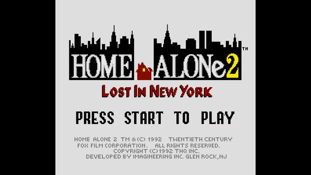 SNES Longplay [630] Home Alone 2: Lost in New York (US)