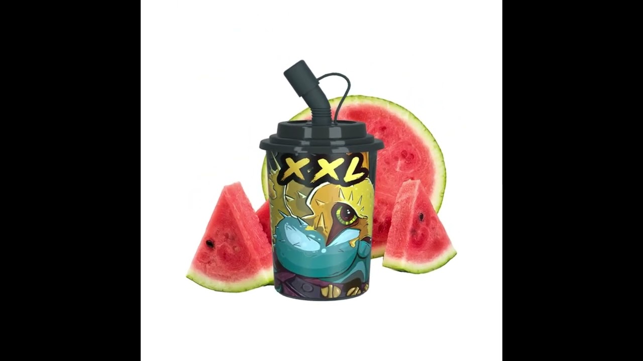 LANABAR XXL LUSH ICE, Cup shaped Vape,a disposable electronic cigarette