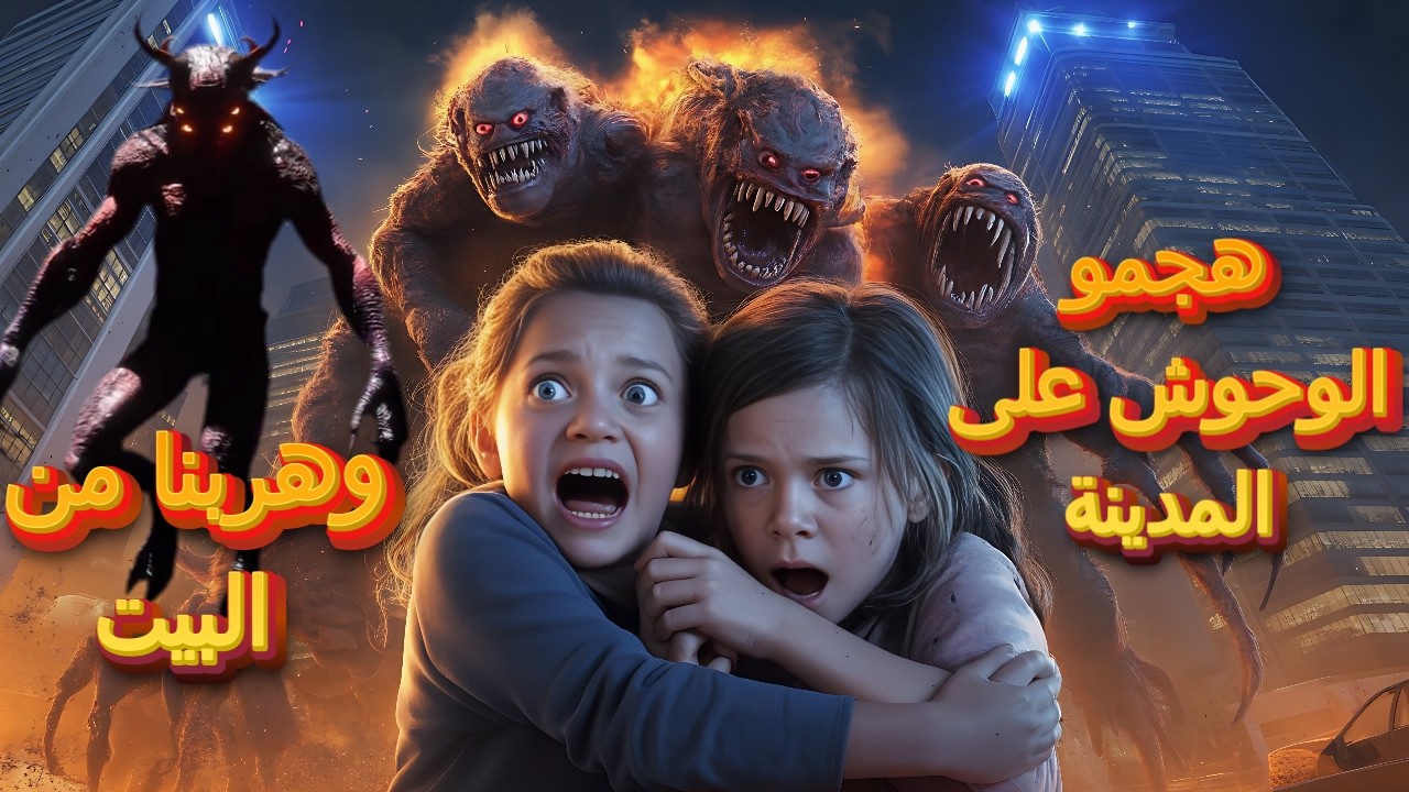 هجمو الوحوش على المدينة واحتلوها 😰🎃  شوفو كيف خطفو بابا وأخذوه