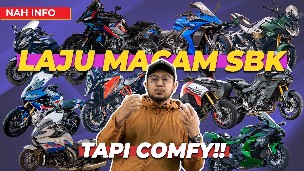 10 MOTOSIKAL SPORT-TOURING PALING LAJU DI DUNIA