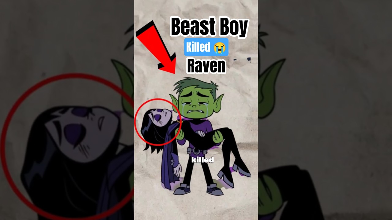 Beast Boy almost Killed Raven in Teen Titans Go 🤯 