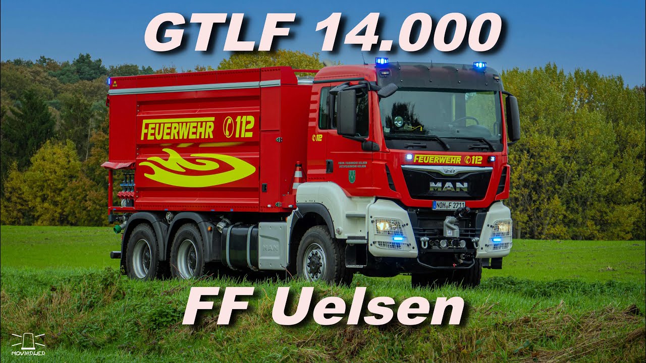 GTLF 14000 Freiwillige Feuerwehr Uelsen // Meyer Feuerwehrbedarf // Comet SR