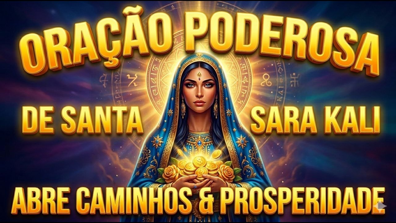 ✨ ORAÇÃO DE SANTA SARA KALI: ABRA SEUS CAMINHOS E TRAGA PROSPERIDADE 🙏🌹