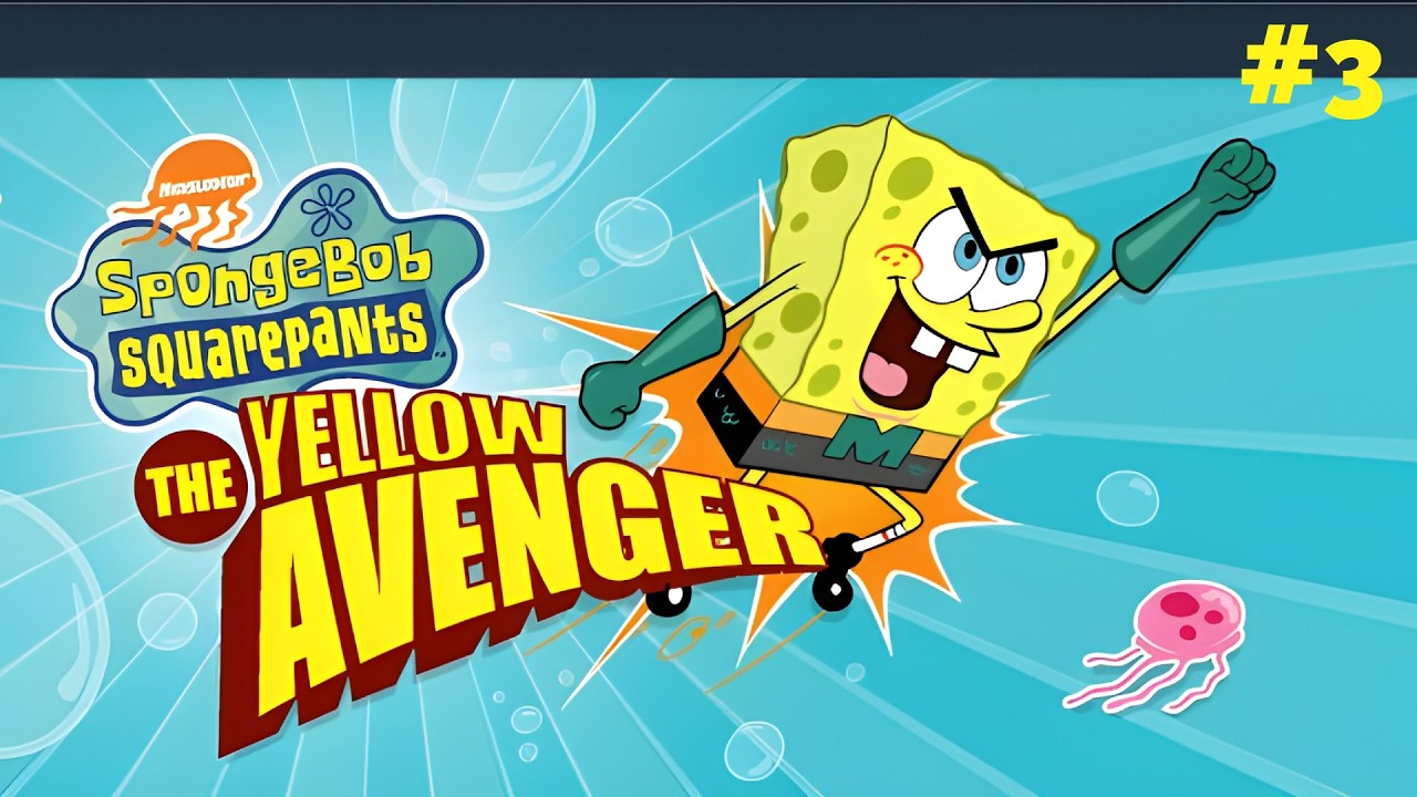 Прохождение игры Spongebob SquarePants: The Yellow Avenger, часть 3.