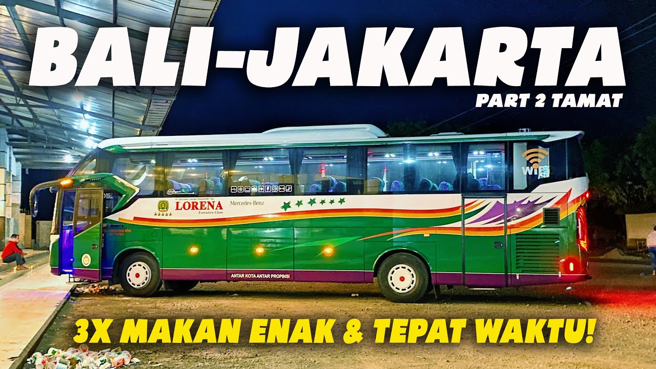 Drivernya Pake Sarung Tangan Hitam, Keren Banget! Trip LORENA Sang Pelari Legendaris, Denpasar-Jkt