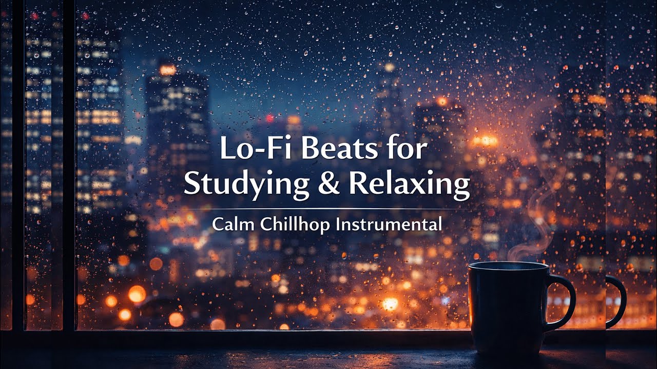 LOFI BEATS FOR STUDYING & RELAXING – CALM CHILLHOP INSTRUMENTAL | 1 HOUR