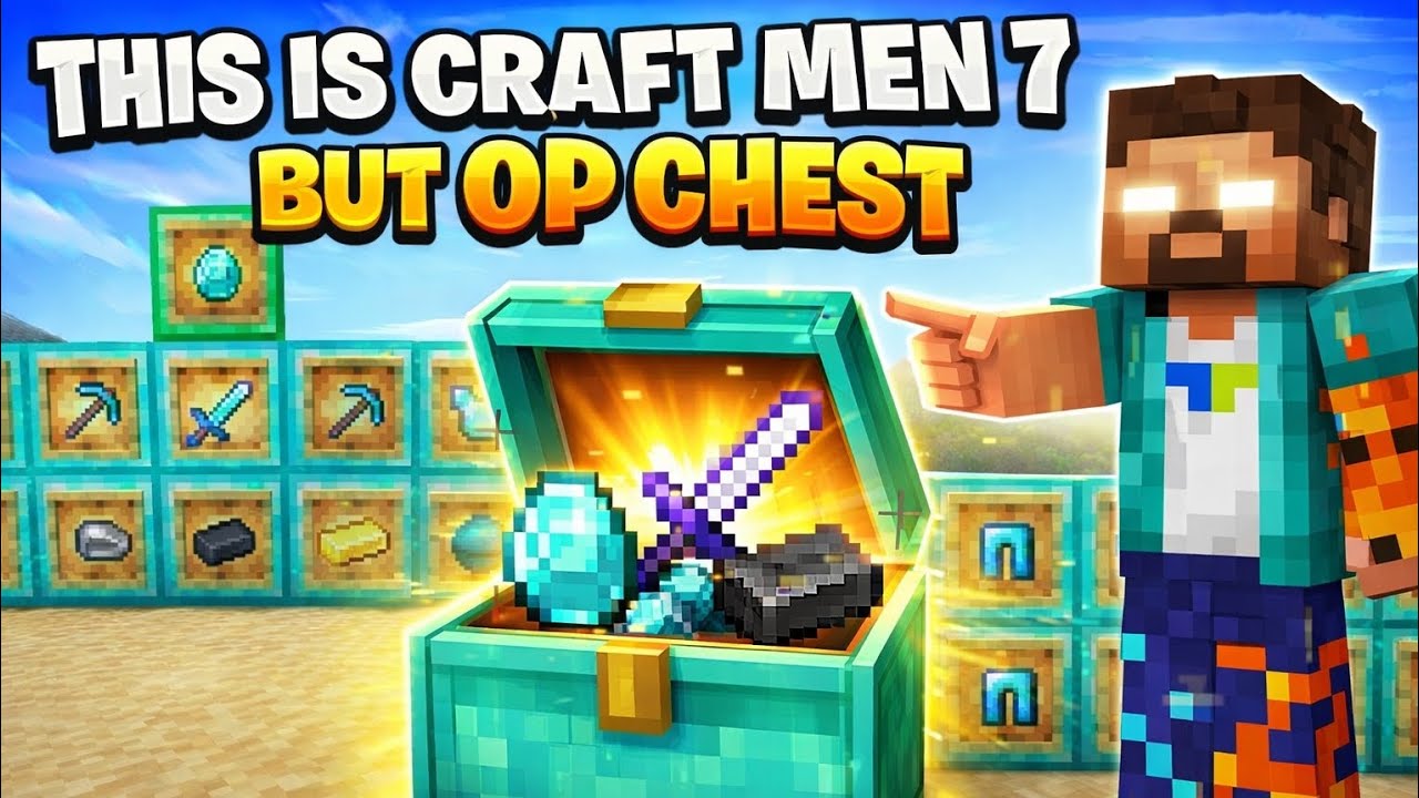 This is craft man 7 but op chest