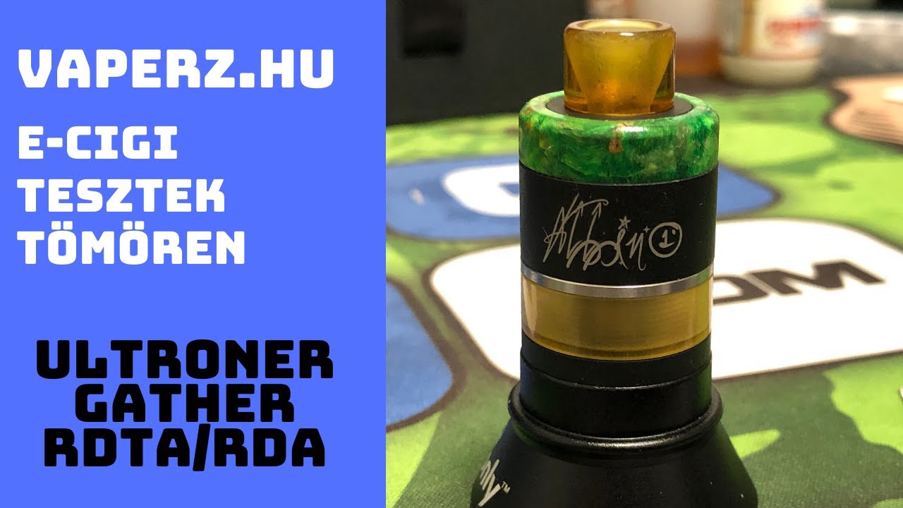 Vaperz.hu | E-cigi Tesztek T&ouml;m&ouml;ren - Ultroner Gather RDTA/RDA &ouml;sszeszerel&eacute;s, teker&eacute;s &eacute;s vatt&aacute;z&aacute;s