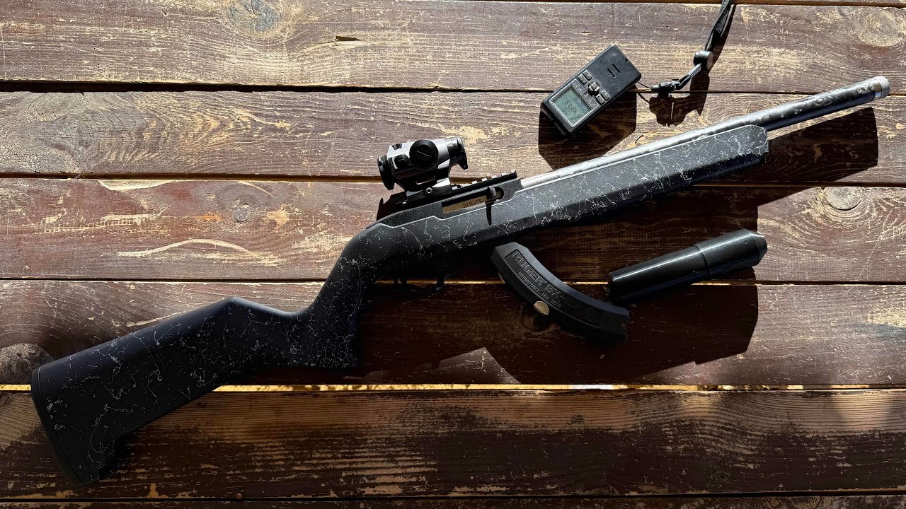 Ruger 10/22 Carbon fiber. 1,5 кг счастья 