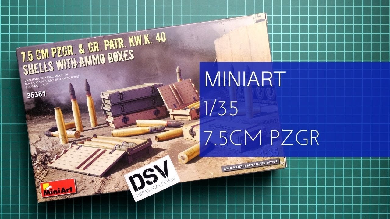 Miniart 1/35 7.5cm PZGR (35381) Review