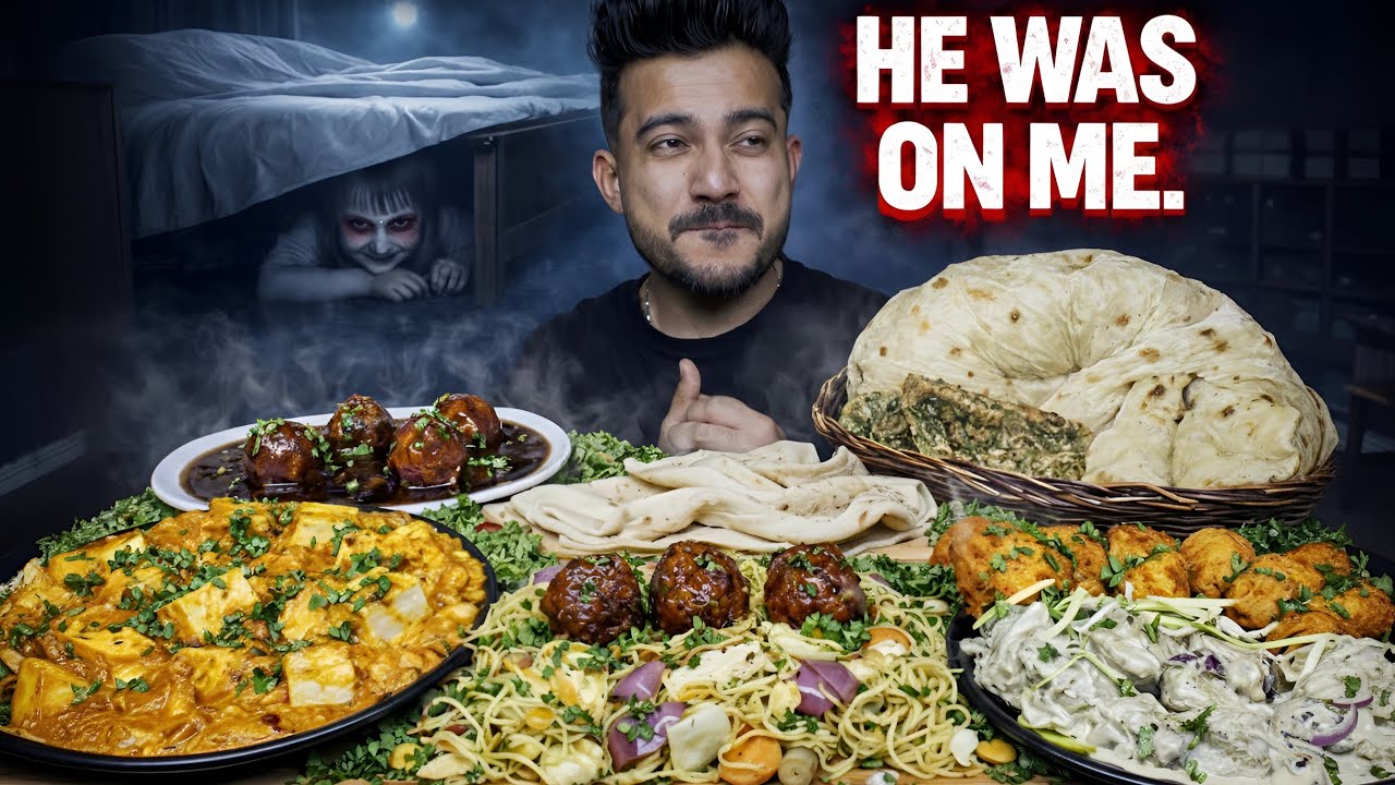 MY HORROR STORY 😰 HAKKA NOODLES, GRAVY MANCHURIAN, AFGHANI CHAAP, KURKURE SPRING ROLLS, BUTTER NAAN
