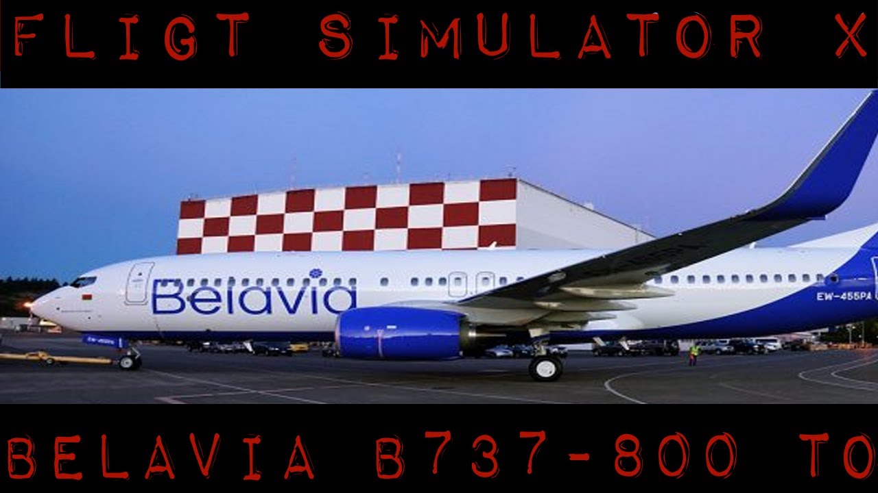 Flight Simulator X ( FSX:SE ) ! Berlin SXF / BBI - Minsk MSQ ! Take Off ! B737-800 at Berlin !