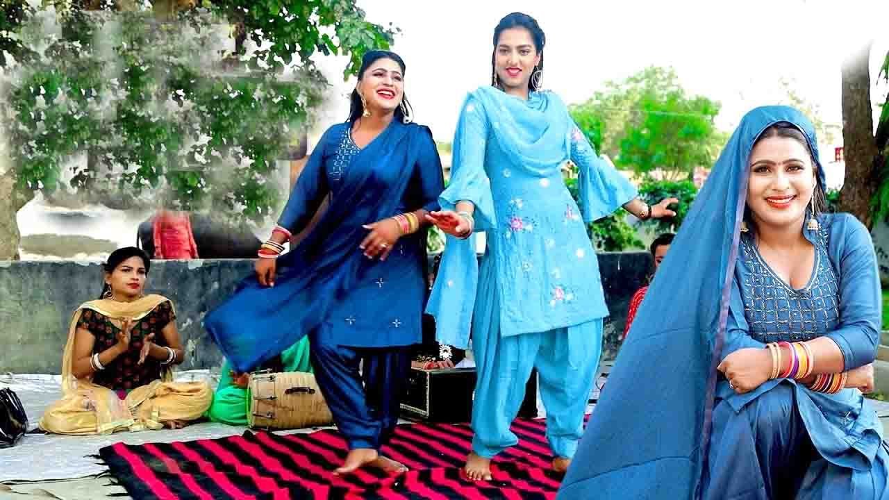 बबीता चौधरी ने फिर बिखेरा अपनी जवानी का जलवा | लड़ गए कॉलेज में अखियां | DJ Folk Song #LadiesRasiya