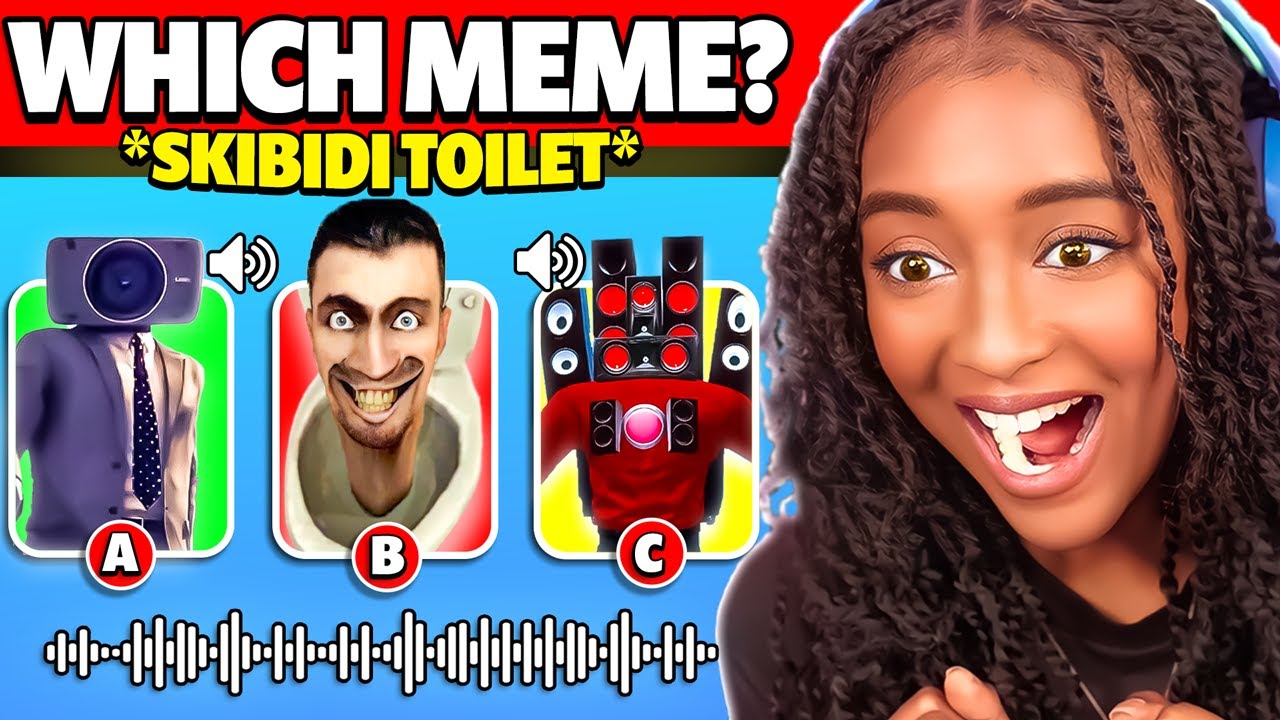 Guess the Skibidi Toilet Voice