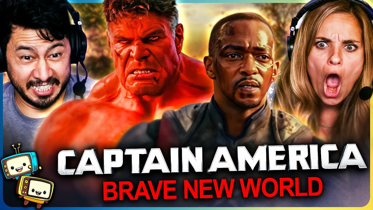 CAPTAIN AMERICA: BRAVE NEW WORLD Movie Reaction! | Anthony Mackie, Harrison Ford w/ Jaby Koay