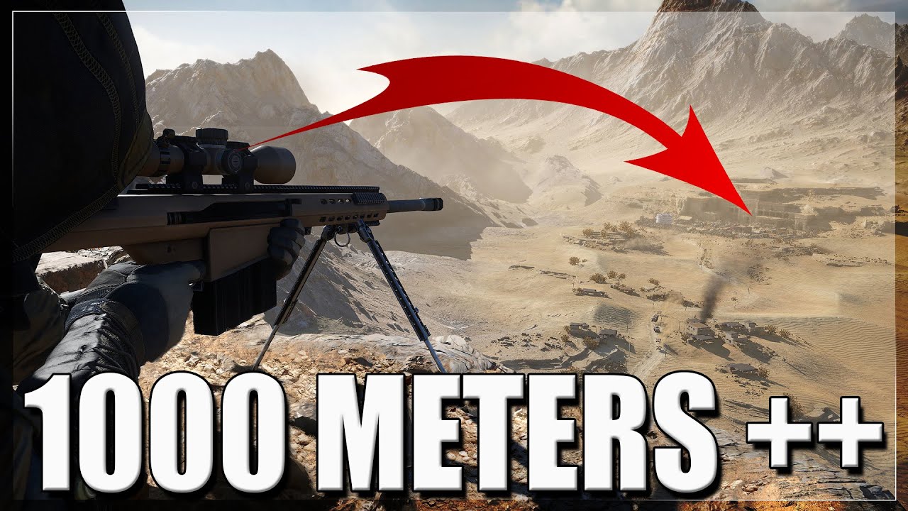 50 CALIBER HEAVY BULLET | HEADSHOT 1 KILLS 1000 METERS ++ (Sniper Ghost Warrior Contracts 2)