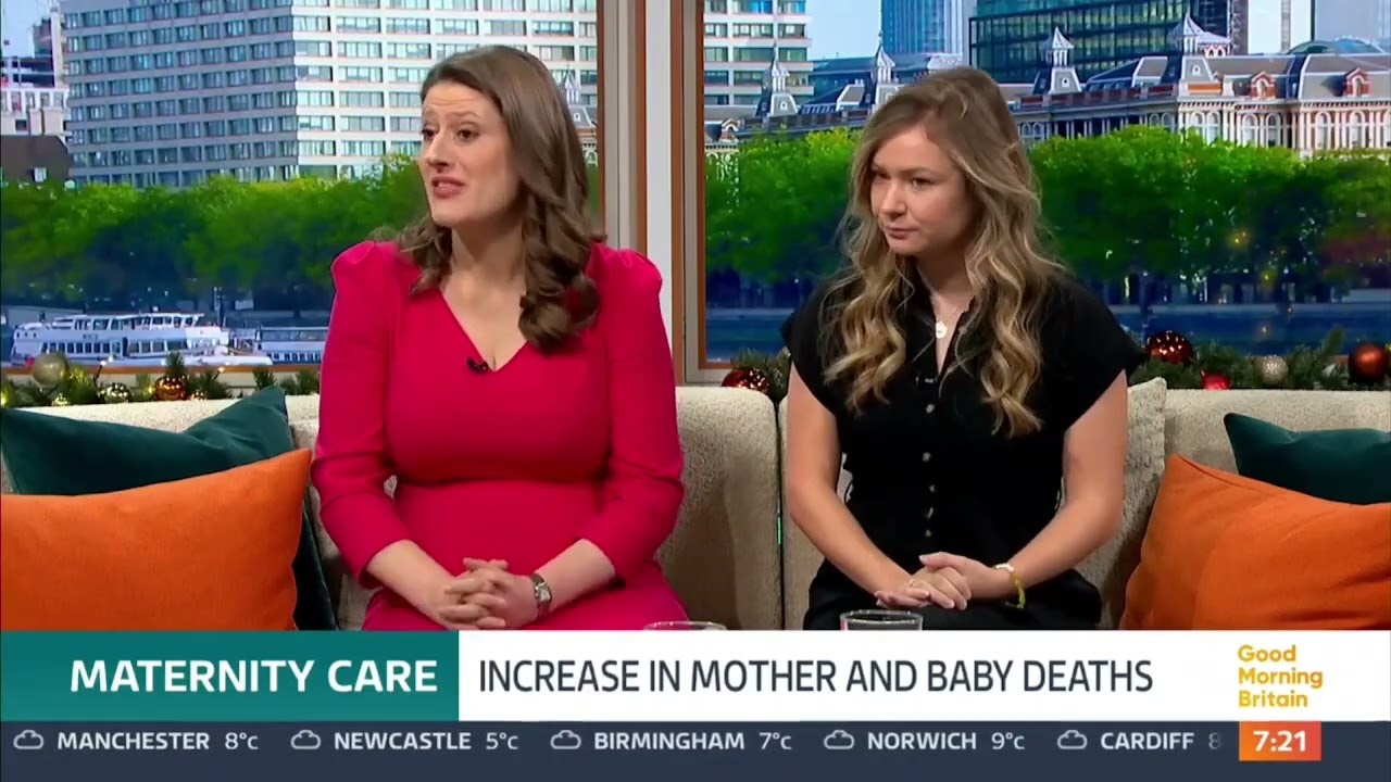 Chloe Vowels Lovett Maternity Safety - ITV GMB 12/12/2024