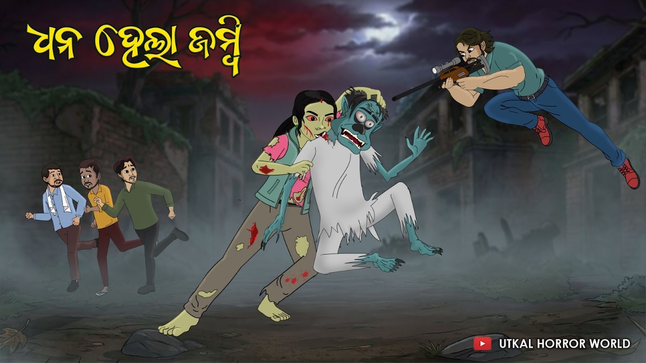Dhana hela zomboi || Utkal Horror World || Ghost Child || Odia Ghost story