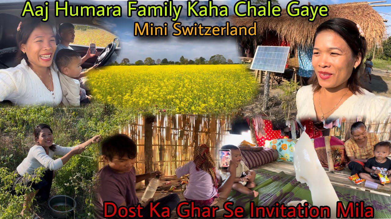 Aaj Humara Family Yeh Kaha Chale Gaye😱Ittna Sundar Gaon || Dost Ka Ghar Se Invitation Mila 