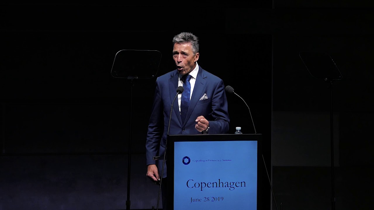 Anders Fogh Rasmussen: freedom and democracy will prevail over oppression and autocracy