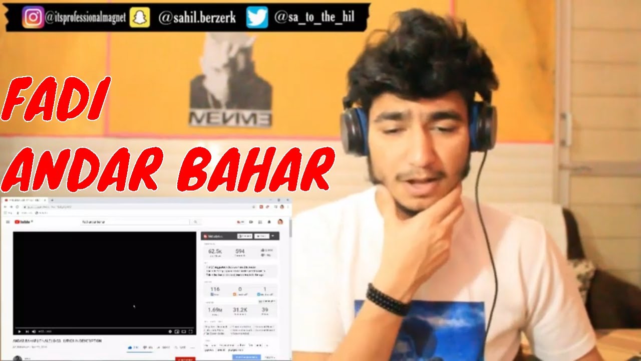 FADI | ANDAR BAHAR | FINALE | DISS | REACTION | PROFESSIONAL MAGNET |