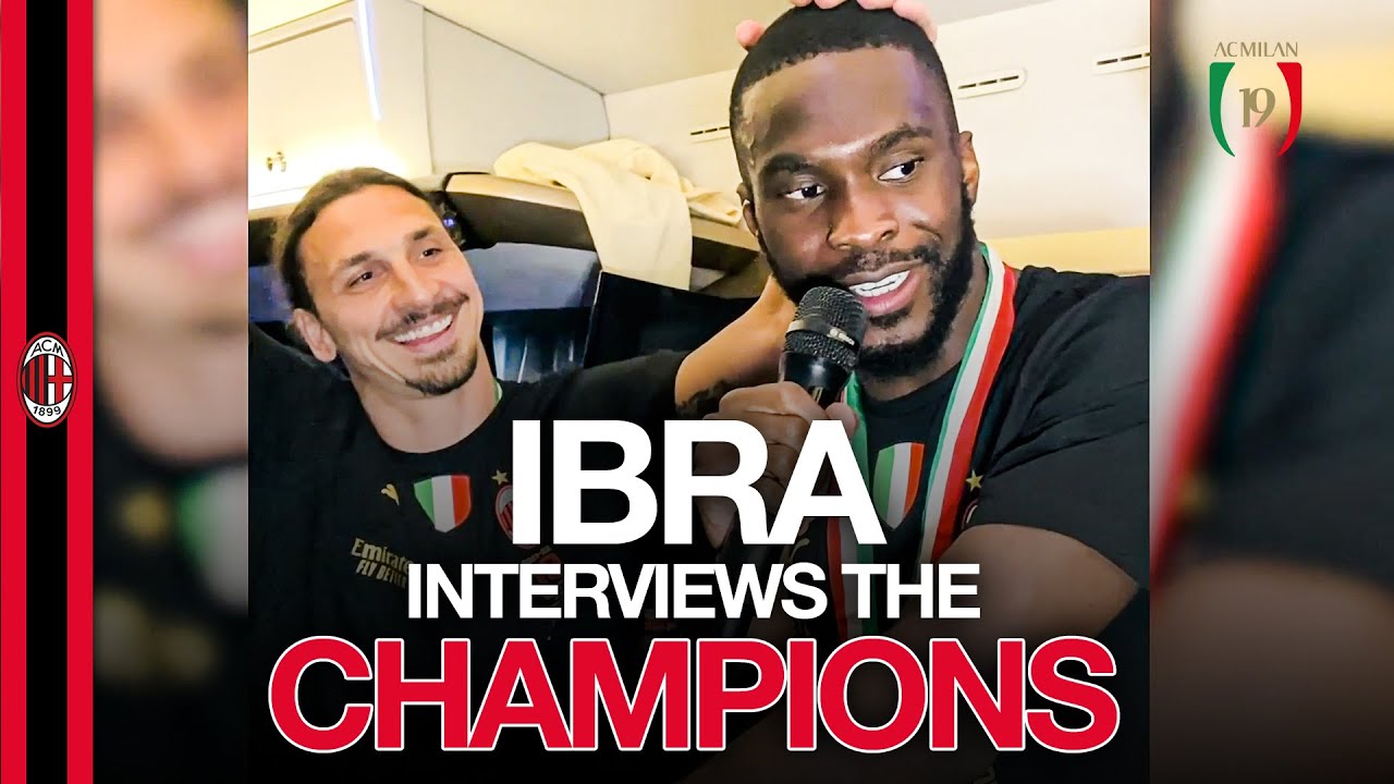 Ibra interviews the Champions 🏆🇮🇹 | WeTheChamp19ns