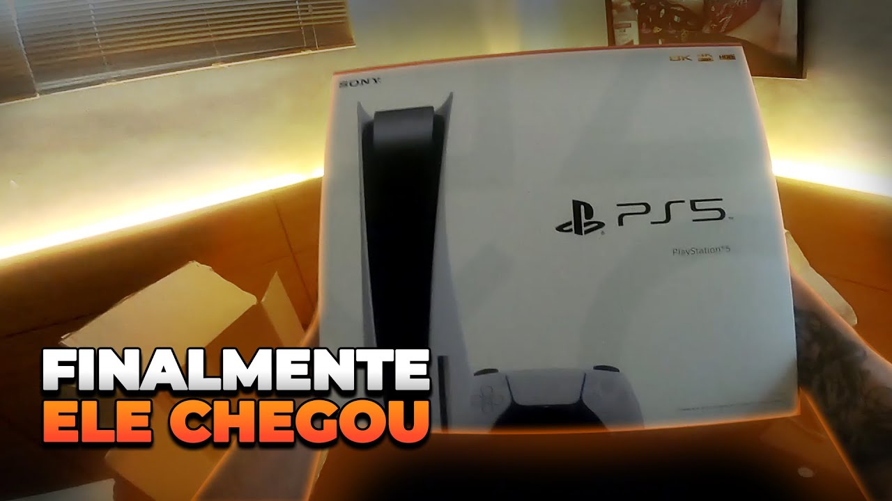 FINALMENTE TENHO MEU PS5!! | VLOG DO YUUK