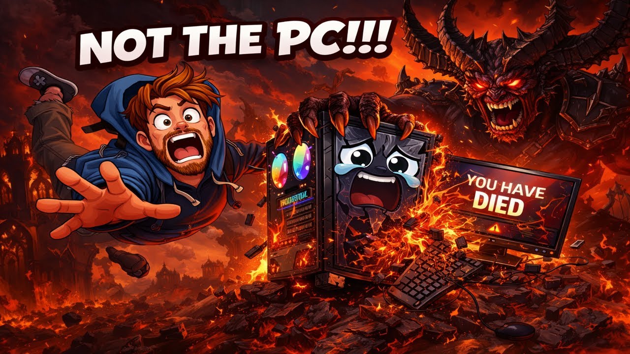 DIABLO 4 KEEPS CRASHING SO I'LL CRASH OUT - LIVE BLIND