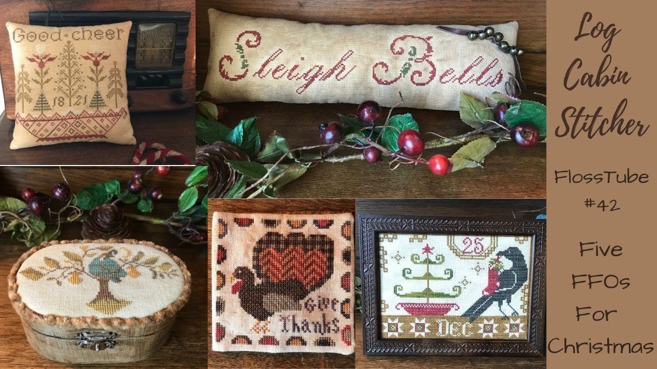 FlossTube #42 -- Five FFOs for Christmas!!!