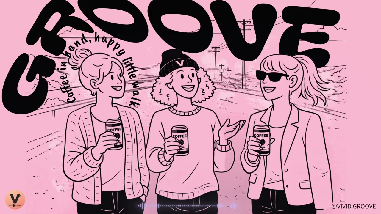 😎☕️The ultimate groove even while walking City girl Vibes | Study · Cafe · Focus (GROOVE · JAZZHOP)