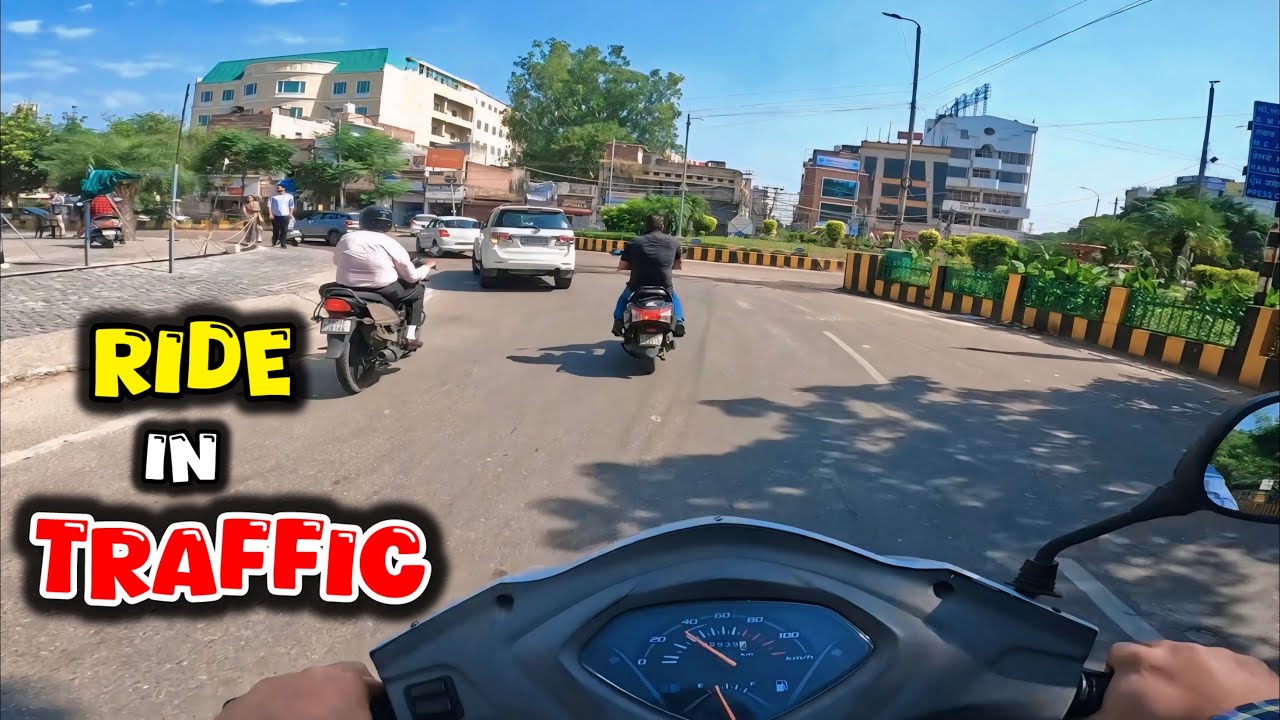 City Motovlog: Riding a Honda Activa in Traffic | #riding #topspeed #motovlog 