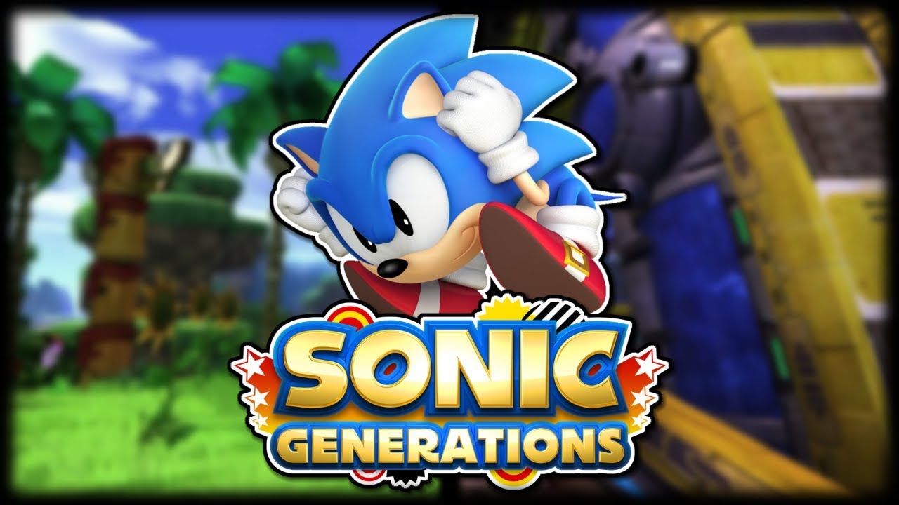 Sonic Generations Part 1 (Green Hill Zone & Chemical Plant Zone)
