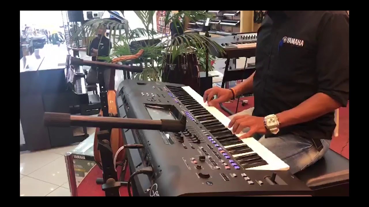Yamaha Trombone live with Yamaha Genos