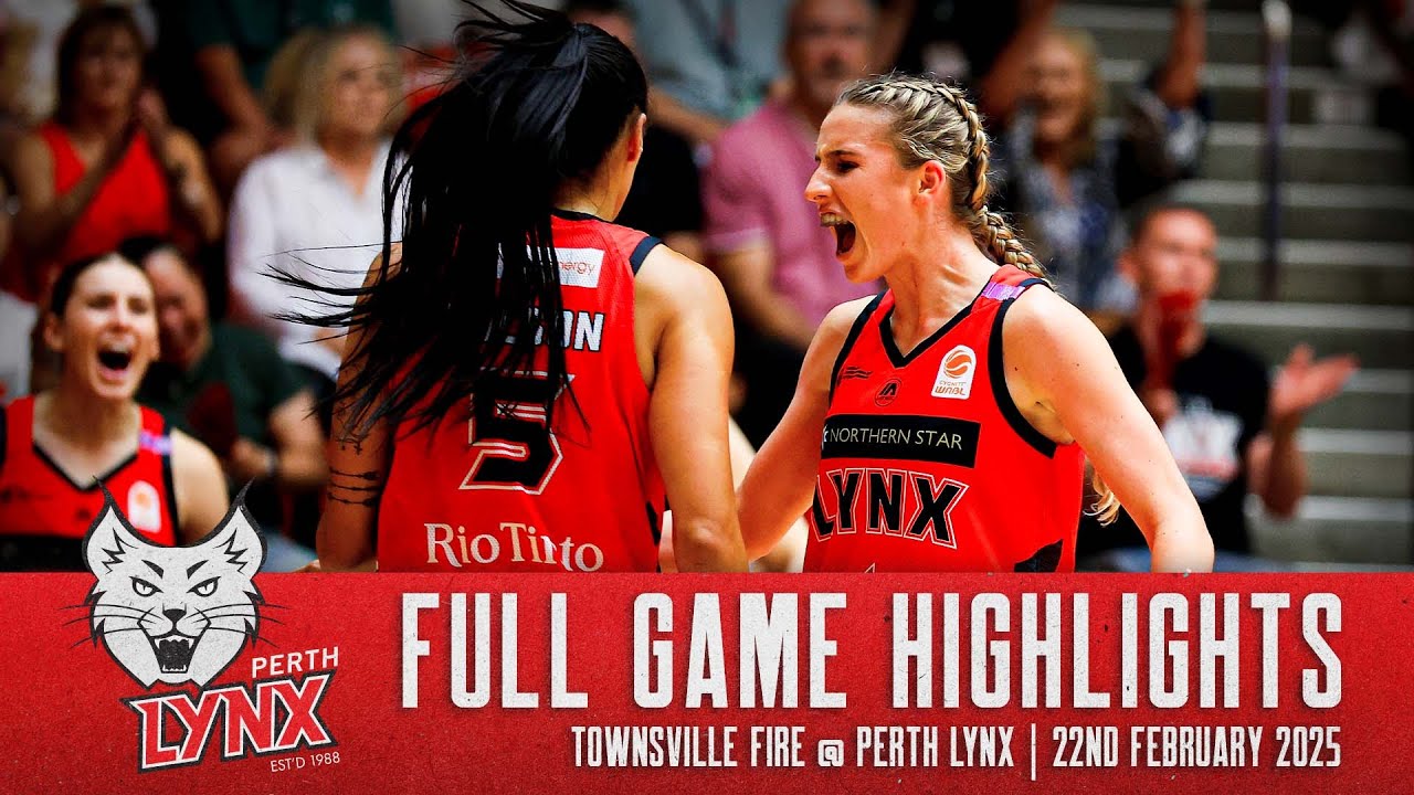 Perth Lynx Highlights vs Townsville Fire | Saturday 22nd February
