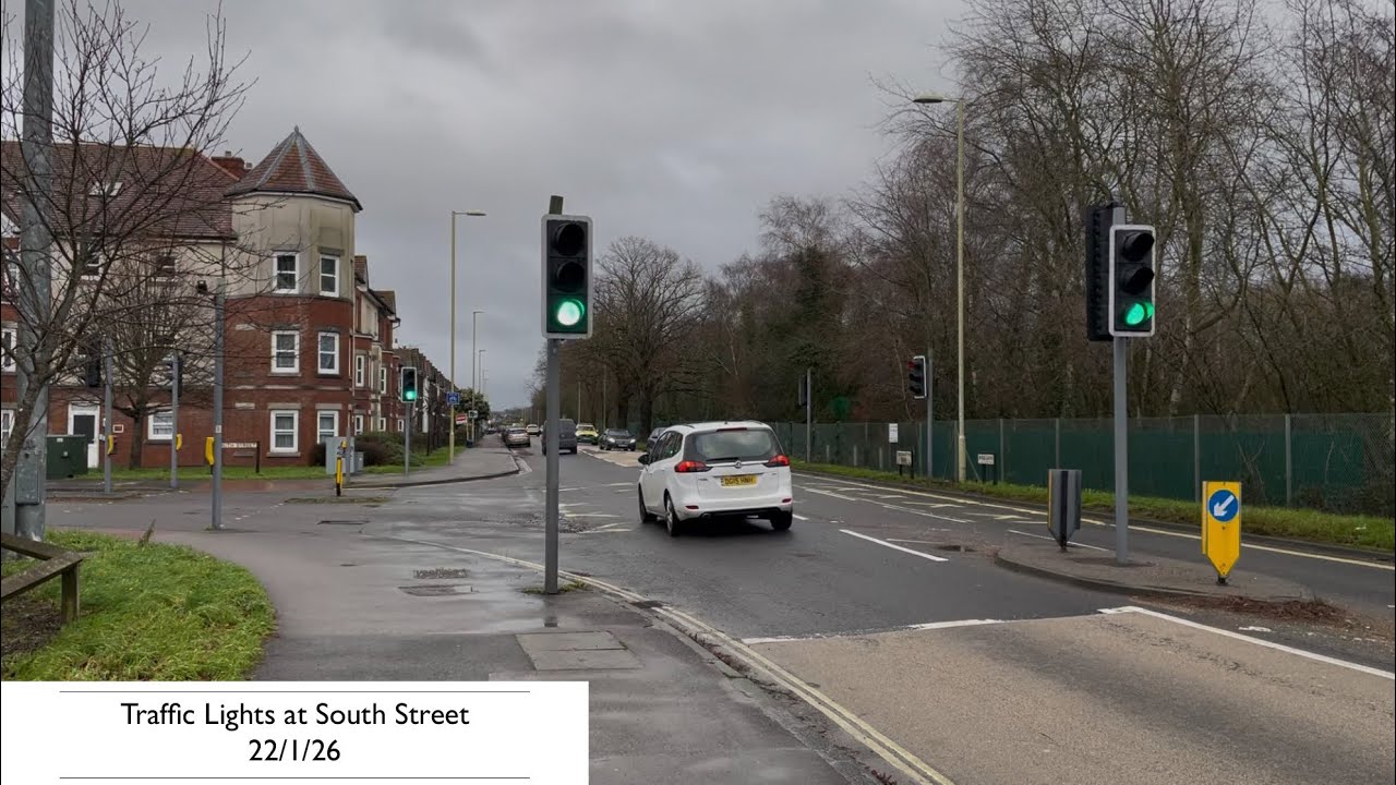 Traffic Lights at South Street 22/1/26