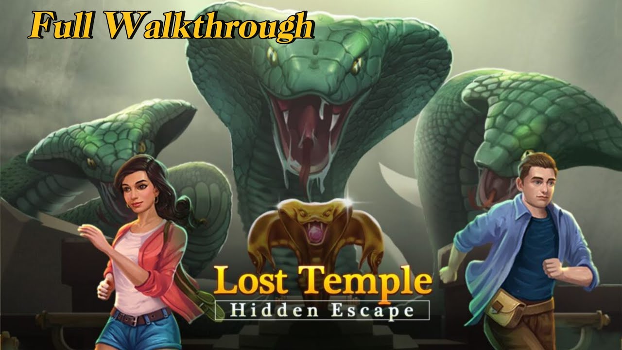 Lost Temple Hidden Escape, Hidden Escape Mysterious (supercharge mobile)Complete Walkthrough