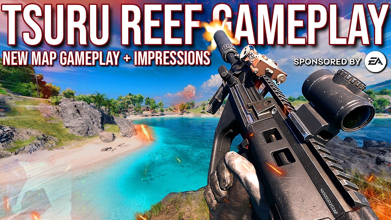 Battlefield 6 NEW MAP Tsuru Reef First Gameplay And Impressions! | Season 4